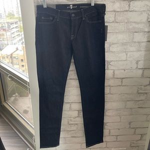 7 For All Mankind Roxanne Classic Skinny Jeans Blue